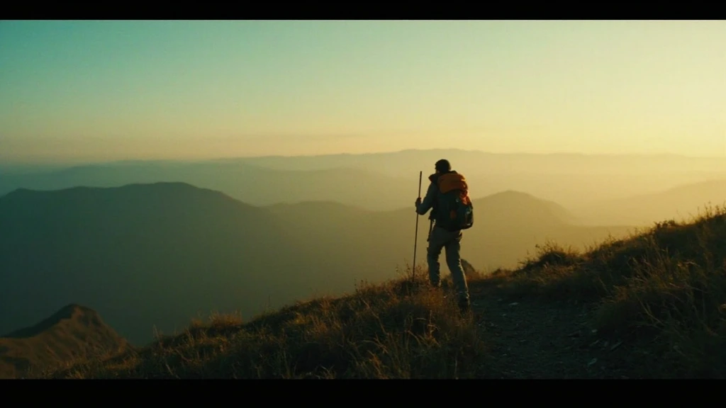 Case study still from an outdoor apparel launch film